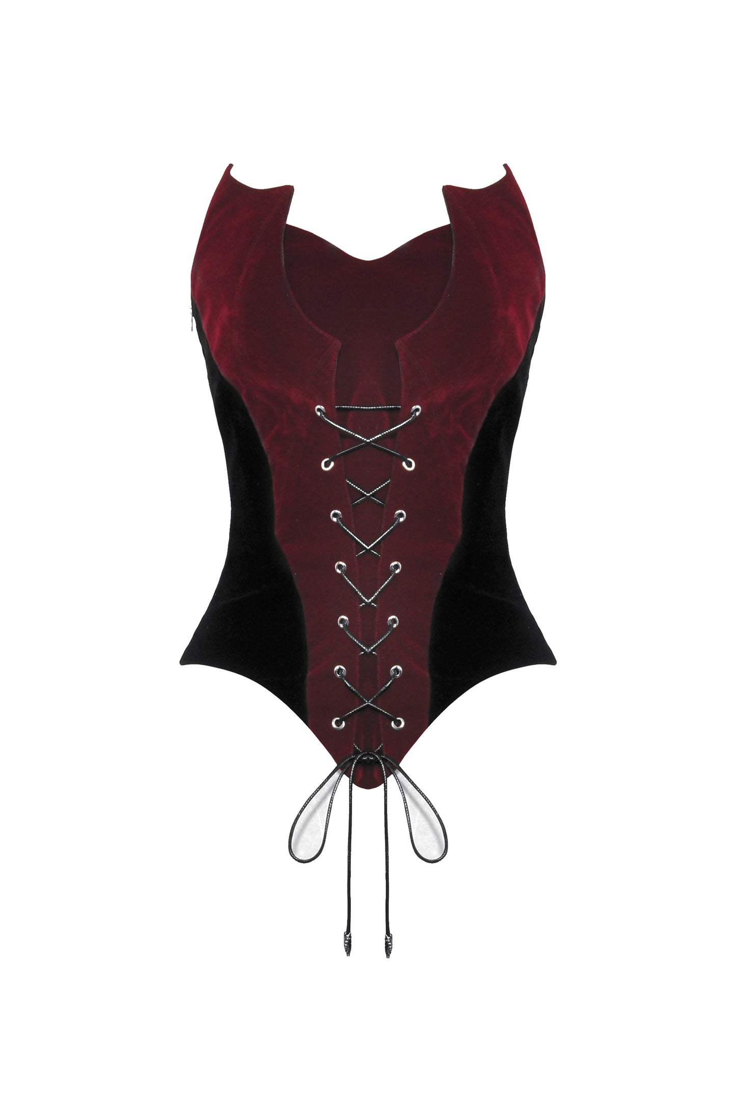Gothic Waist-cinching Slimming Camisole With Temperament