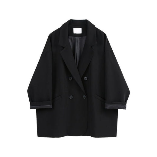 Korean Style Thin Looking Fashion Ins Vintage Blazer