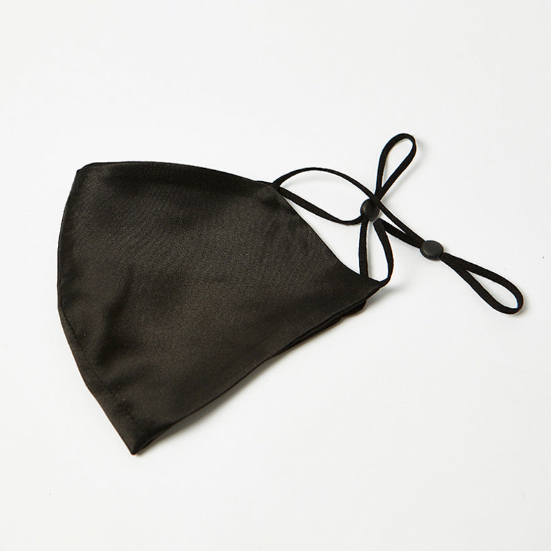 19 M Silk Mask Summer UV Protection Sun Block And Dustproof Solid Color