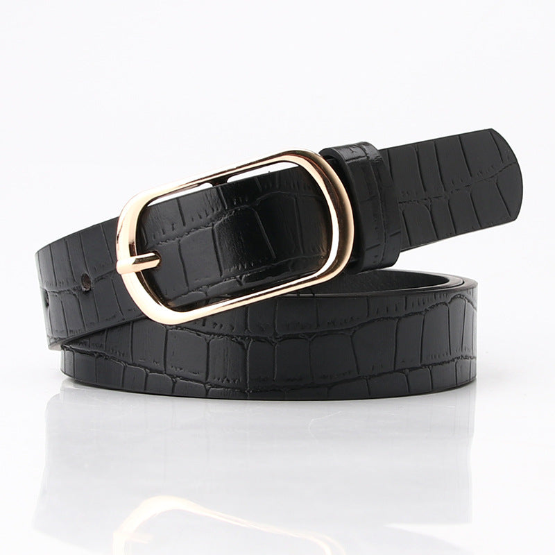 Ladies' Fashion Round Retro Casual Belt