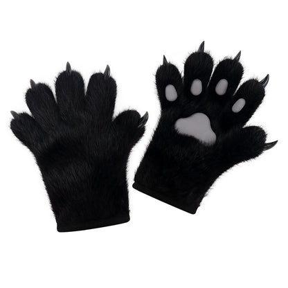 Handmade Cat's Paw Gloves Plush Meat Pad Cat Palm Props
