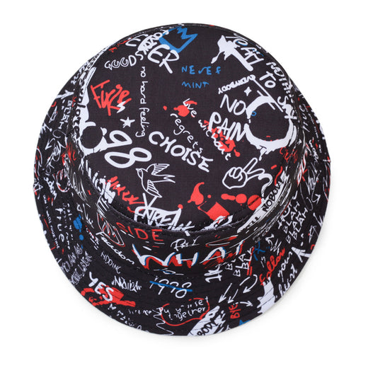 Korean Fashion Graffiti Street Adjustable Fisherman Hat