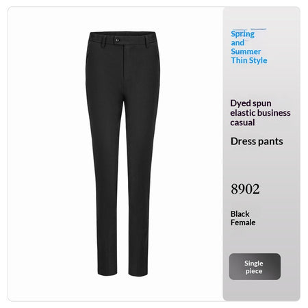 High-waisted Tailored Draping Formal Trousers That Flatter