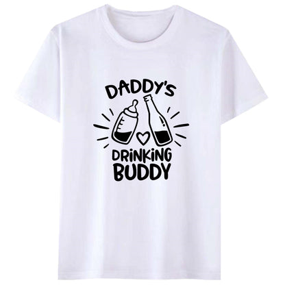Cute And Funny Father And Son T Shirt Parent Child Top Short Sleeve