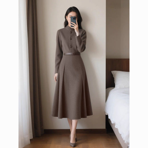 French-style Age-reducing Elegant Dress