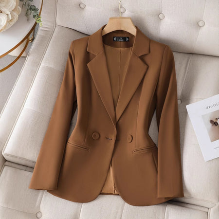 Small Slim Fit Waist Professional Casual Suit Top