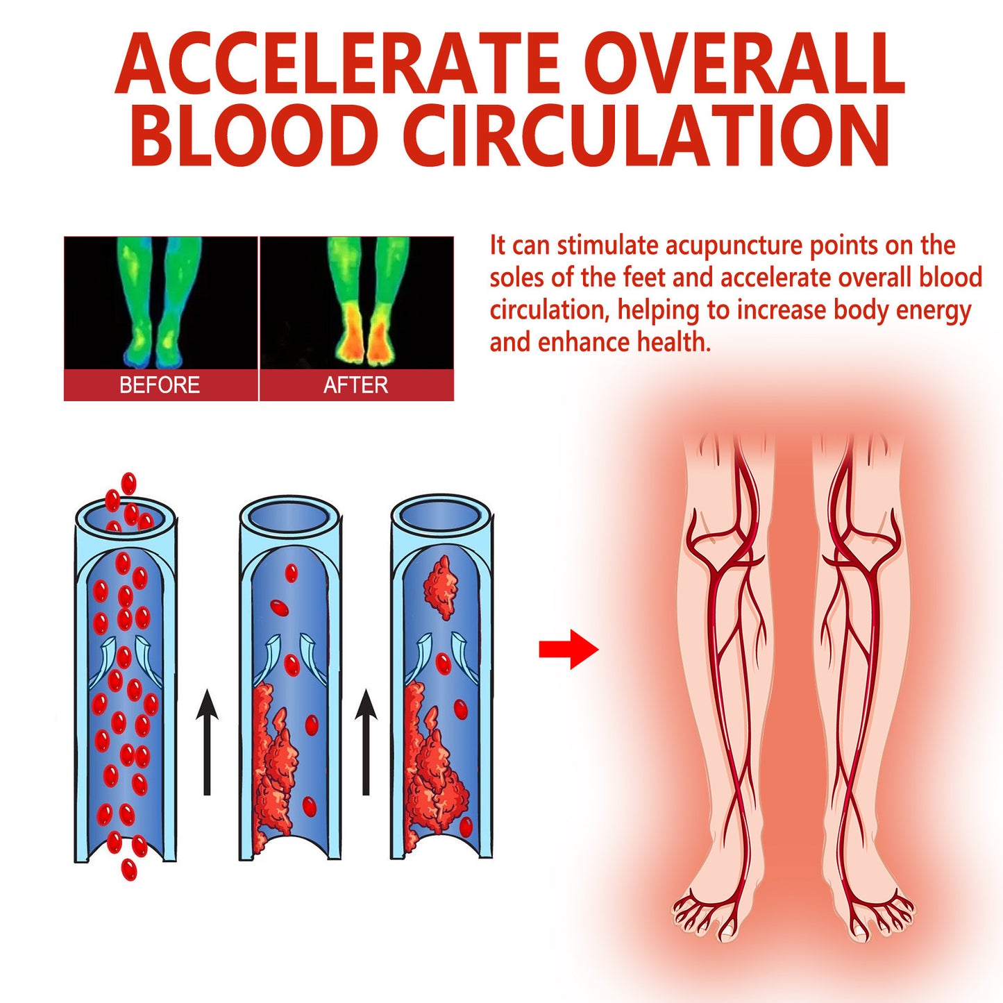 Cold-proof Foot Massage Warm Socks