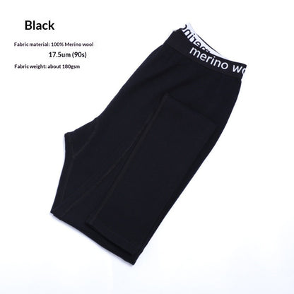 Womens Merino Wool Base-Layer Pants Outdoor Quick-Dry Tights