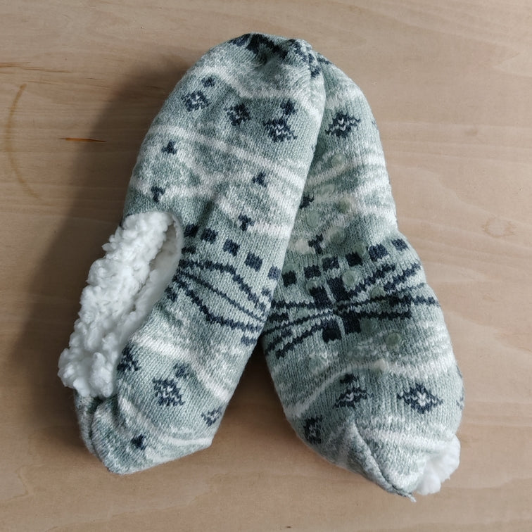 Warm And Lovely Glue-dispensing Non-slip Floor Shoes