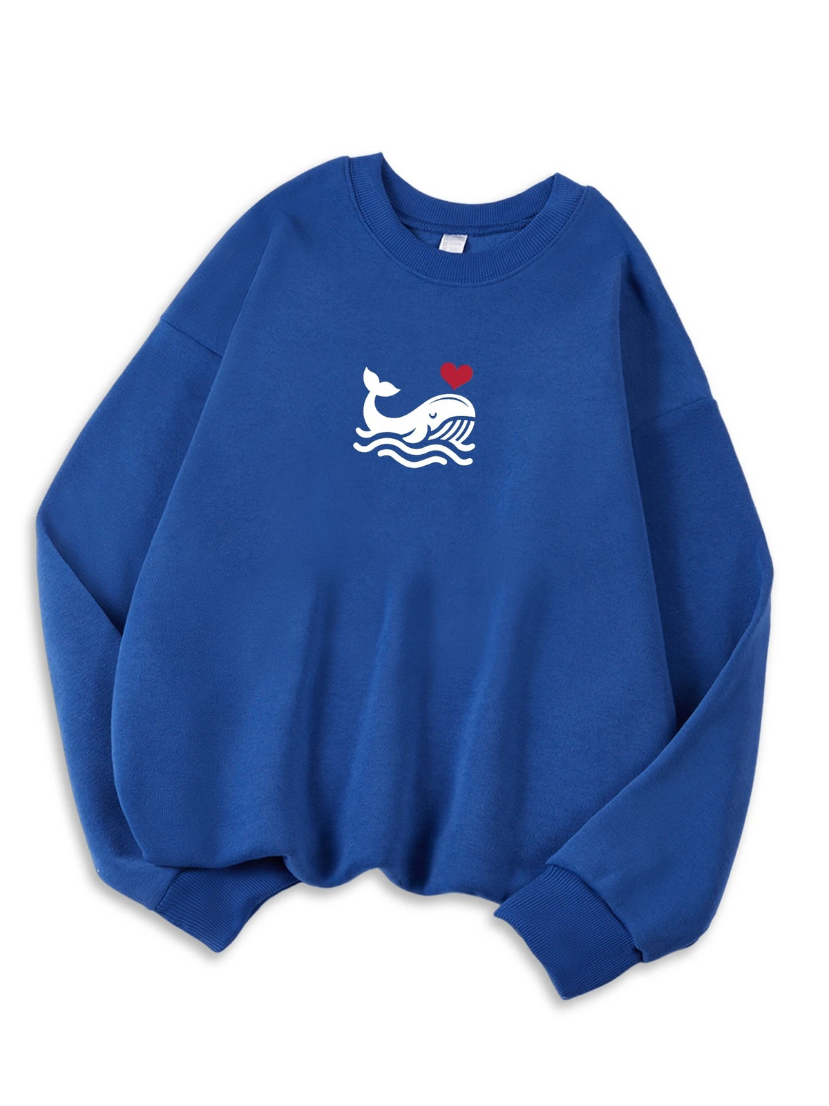 Womens Casual Sweatshirt With Print Cozy Hoodie For Fall Soft Wool Blend