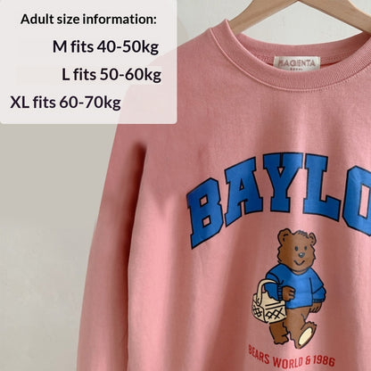 Autumn And Winter Parent-child Pet Clothing Dog Clothes And Supplies Fleece-lined