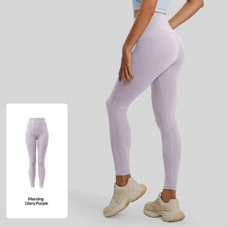 New Double-sided Bare-feel Yoga Pantsno Awkwardness