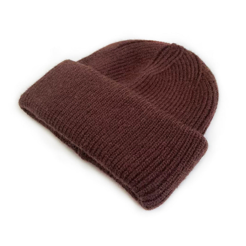 Japanese Niche Wool Hat Simple Solid Color Unisex