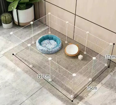 Small Dog Indoor Home Isolation Fence Cage