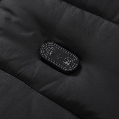Smart Heating DC Warm Two-color Heating Constant Temperature Cotton-padded Coat