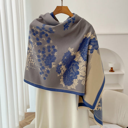 Retro High Sense Artificial Cashmere Scarf