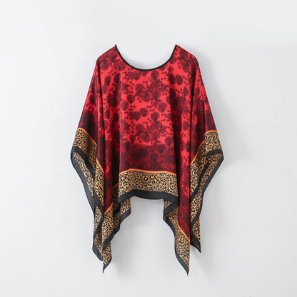 Pullover Shawl Outerwear Cover-up Multifunctional Scarf