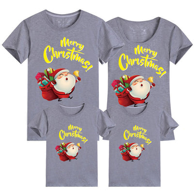 Parent-child short sleeve T-shirt