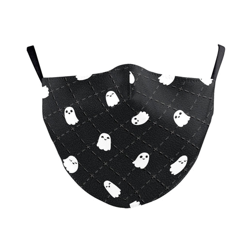Digital Printing Halloween Skull Pumpkin Creative Design Double-layer Dustproof Mask