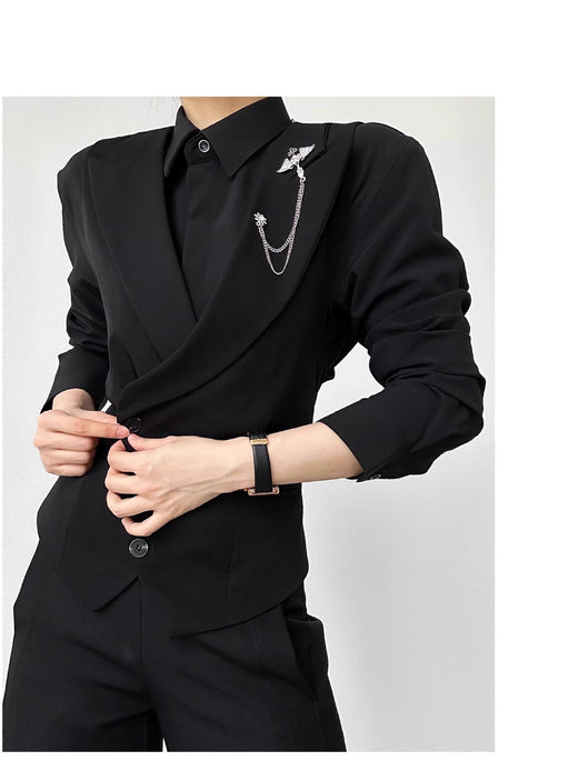 Women's Suit Vest For Young Women White Slim-fit Versatile And Exudes A Premium Sophisticated Vibe