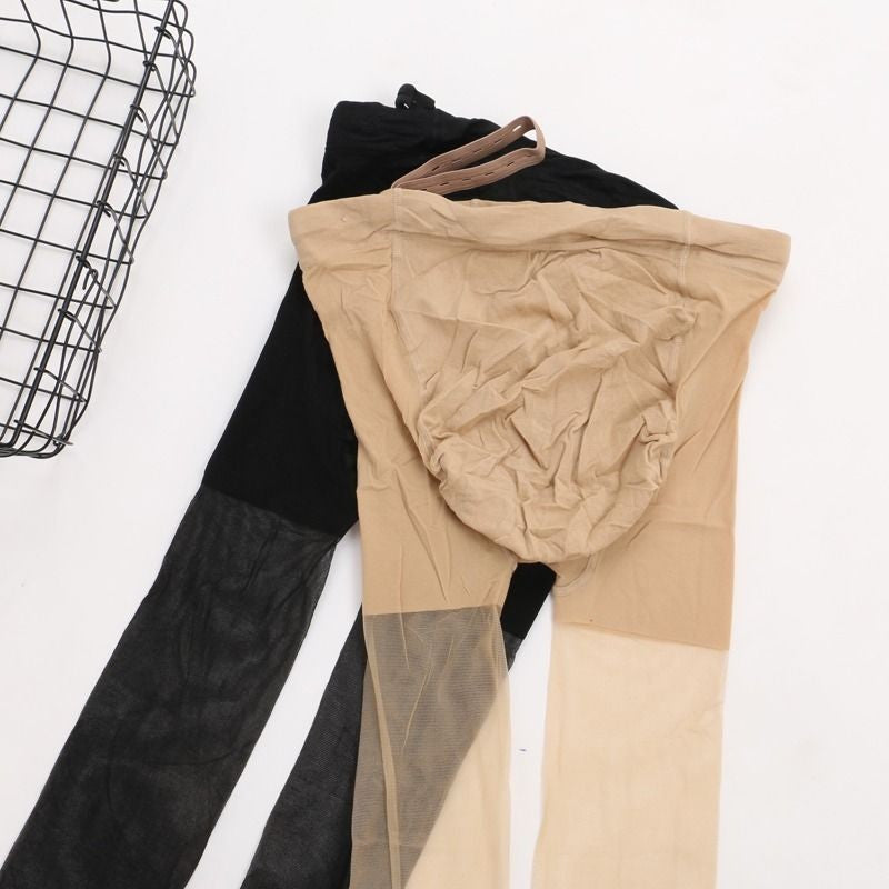 Women's Transparent Belly-Support Adjustable Tights For Summer