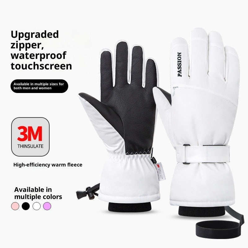 Ski Gloves Men And Women Touch Screen Waterproof Warm Cycling Outdoor
