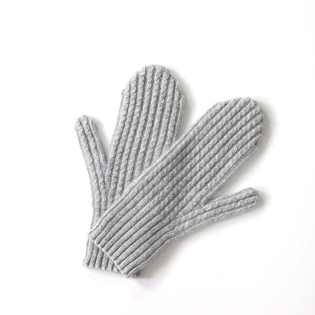 New Twisted Thickening Thermal Windproof Mittens