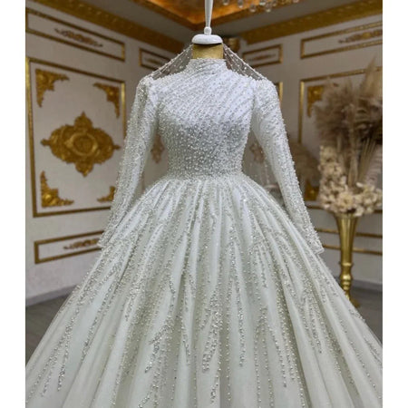 Bride Owner Wedding Dress Trailing Wedding Pettiskirt