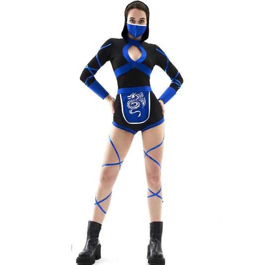 Halloween Female Samurai COS Uniform