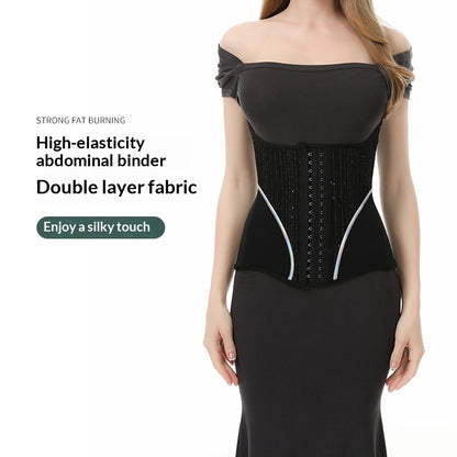 New Summer Mesh Snake Print Leopard Print Breathable Reinforced Waist Trainer