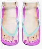 3D-printed Flip-flop Toe Socks