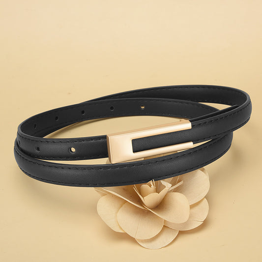 Women's High Waist Decorative Skirt Jeans