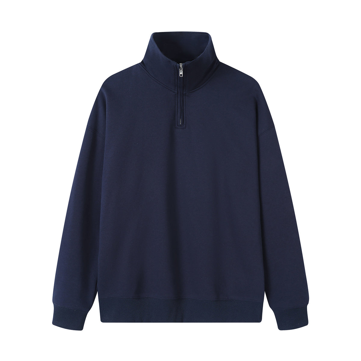 Women's  Premium Half-zip Stand-up Collar Hoodie