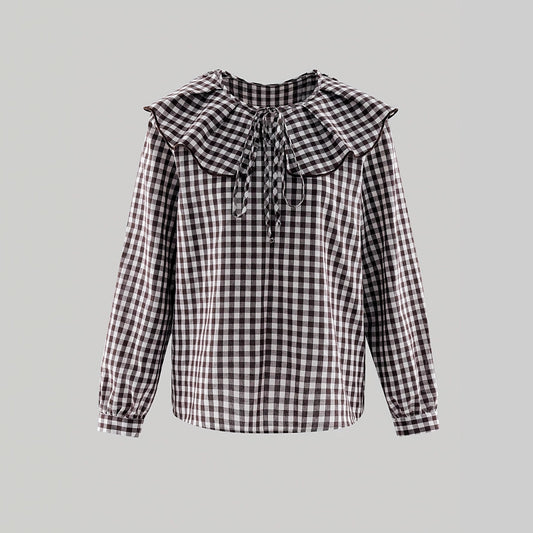 New Stylish And Elegant Womens Casual Minimalist Long-sleeve Shirt