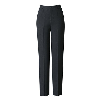 High-waisted Slimming Straight-leg Cigarette Pants For Petite Figures