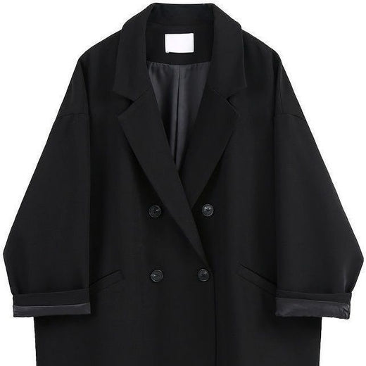 Korean Style Thin Looking Fashion Ins Vintage Blazer