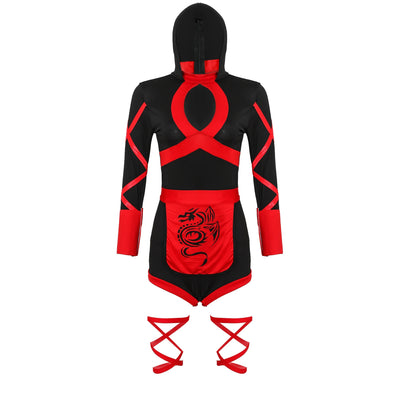 Halloween Female Samurai COS Uniform