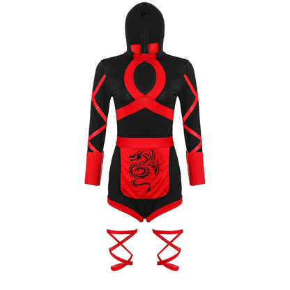 Halloween Female Samurai COS Uniform