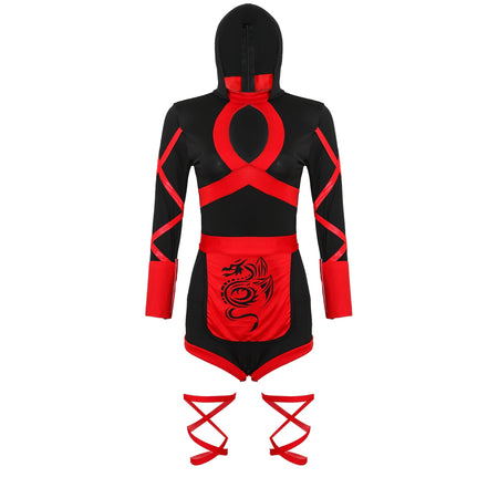 Halloween Female Samurai COS Uniform