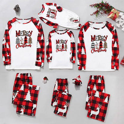 European And American Parent-child Home Suit Set For Christmas