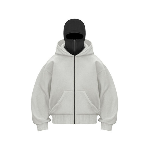 Men's And Women's Double-headed Zipper Hoodie