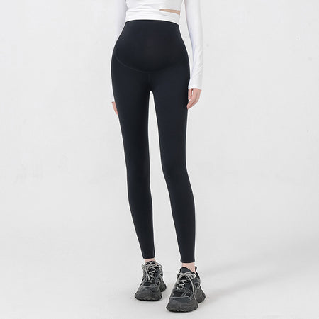 Autumn And Winter Maternity Pants High Waisted Belly Support Pants