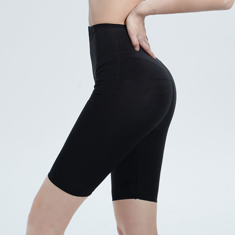 Women's High-waisted Full-coated Sweat-wicking Sports Pants With Buttock Lifting