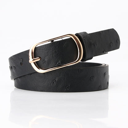 Ladies' Fashion Round Retro Casual Belt