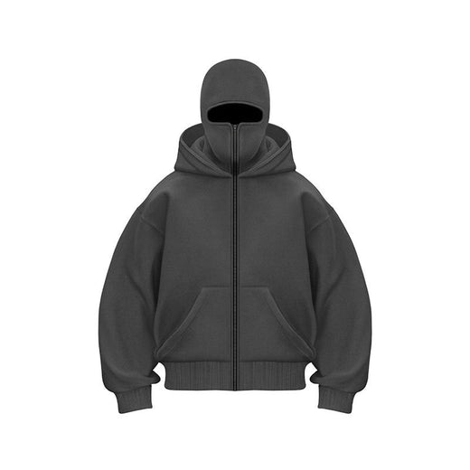 Men's And Women's Double-headed Zipper Hoodie