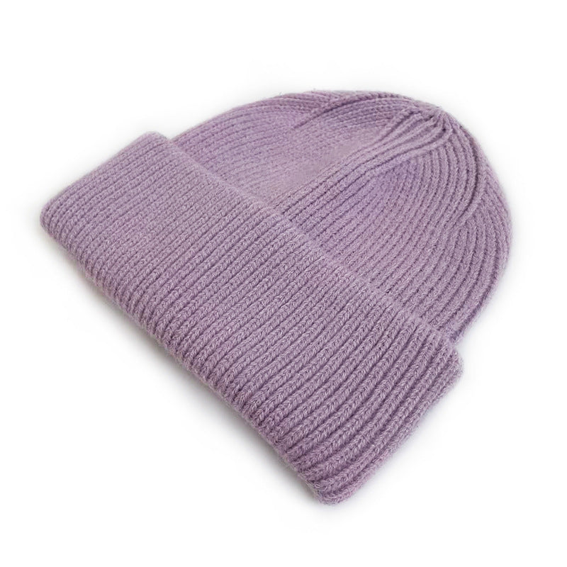 Japanese Niche Wool Hat Simple Solid Color Unisex