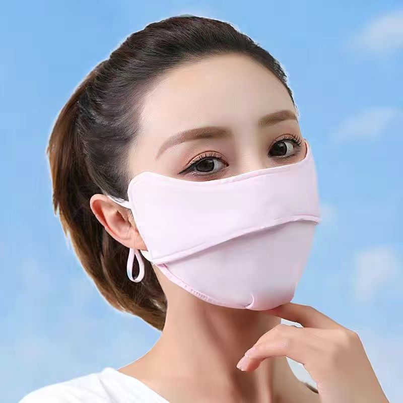 Ice Silk Sunscreen Mask UV Protection