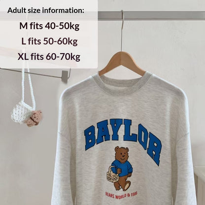 Autumn And Winter Parent-child Pet Clothing Dog Clothes And Supplies Fleece-lined