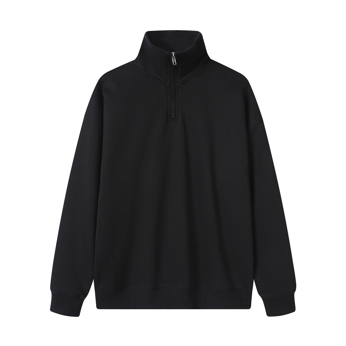 Women's  Premium Half-zip Stand-up Collar Hoodie