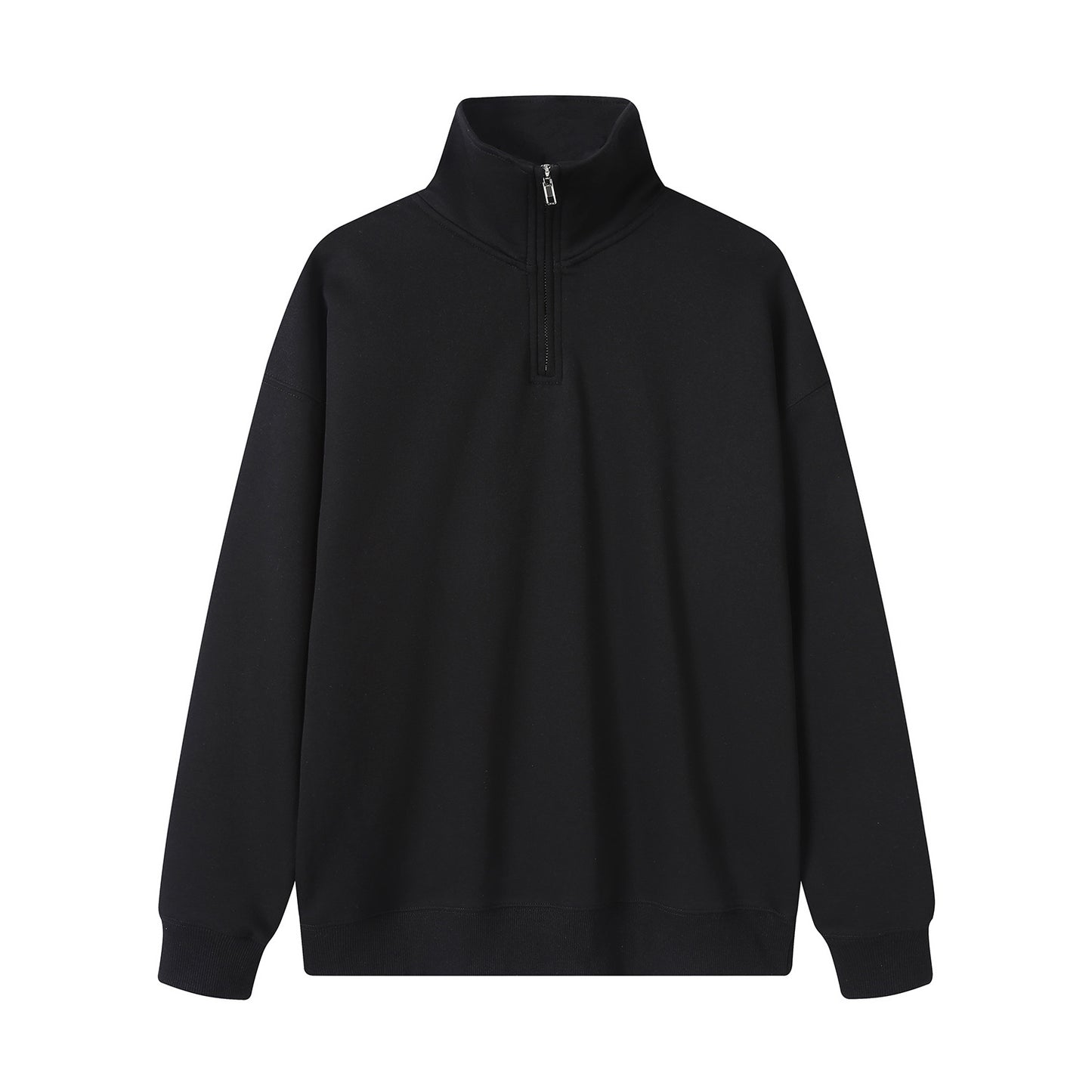 Women's  Premium Half-zip Stand-up Collar Hoodie